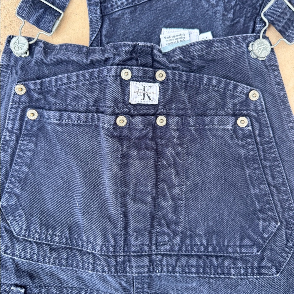 Calvin Klein Jeans Dark Blue Denim overalls - Picture 2 of 7